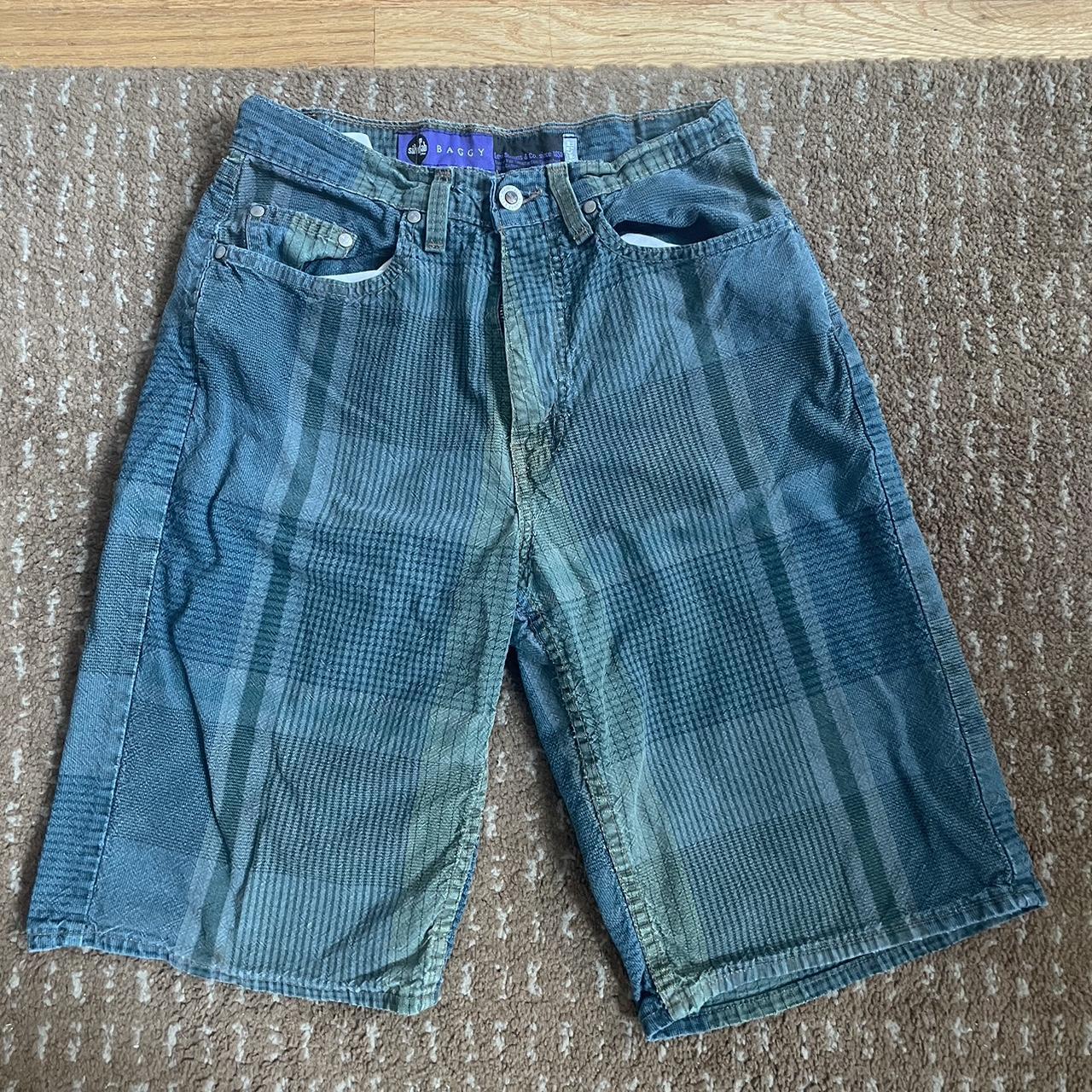 パンツ 90s Levis Silver Tab Plaid Baggy Shorts Levis Silvertab Cargo Shorts Mens 38 Beige Madras Plaid