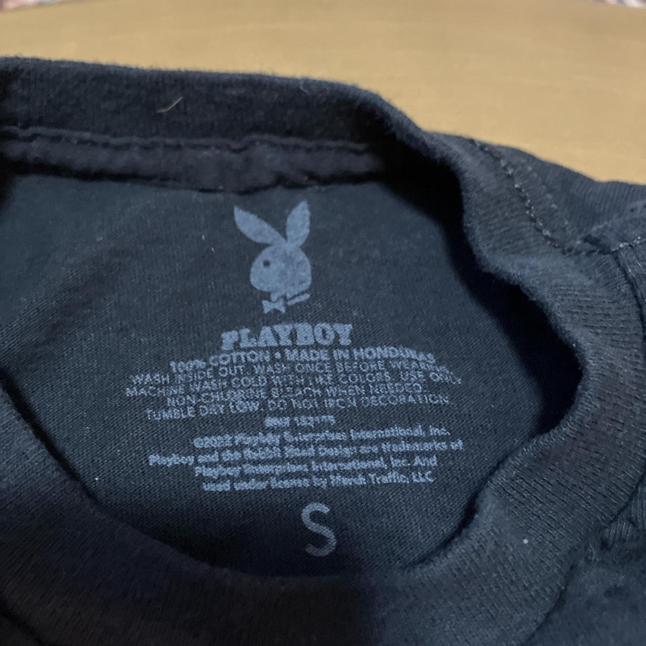 Playboy black and pink bunny t-shirt (2022) -Size: | Depop
