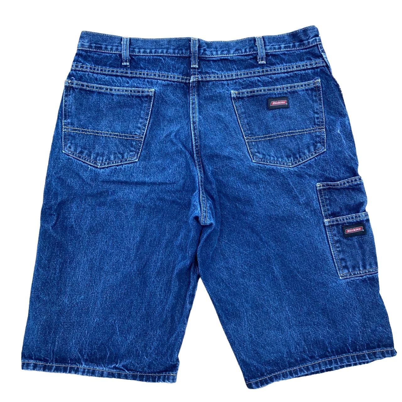 🔨 VINTAGE DICKIES WORKWEAR OLD TAG DARK BLUE BAGGY... Depop
