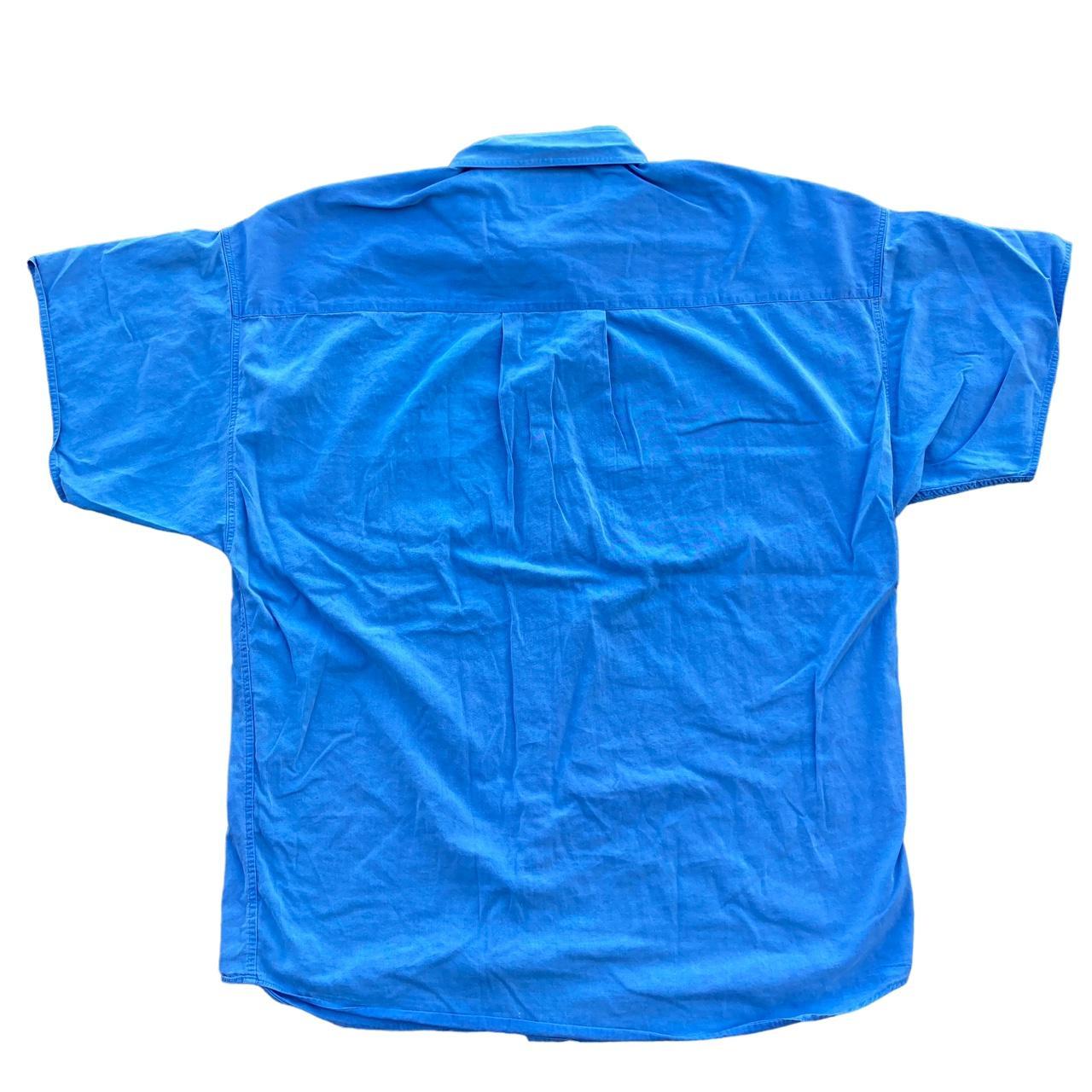 Armani Jeans Men's Blue Shirt | Depop