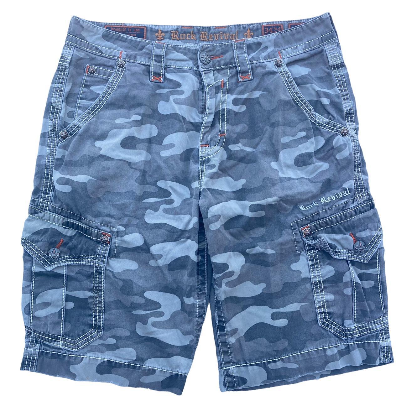 Rock Revival camo shorts good men