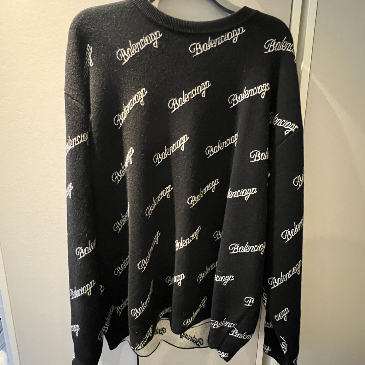 Balenciaga all over 2025 print sweater