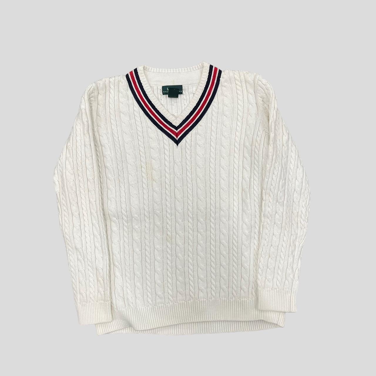 Vintage Ralph Lauren Knit Sweater Size M - Depop