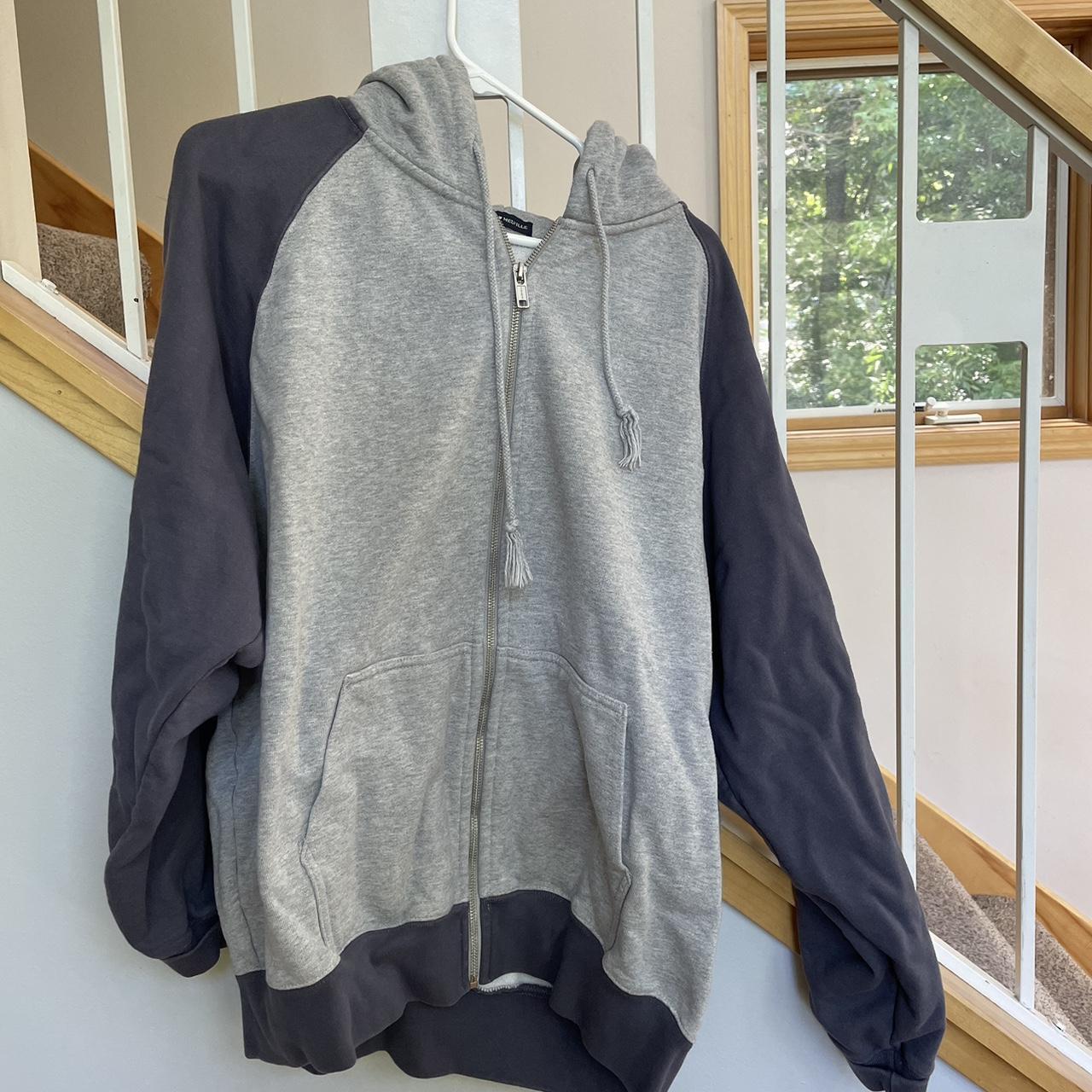 Brandy Melville zip up hoodie Depop