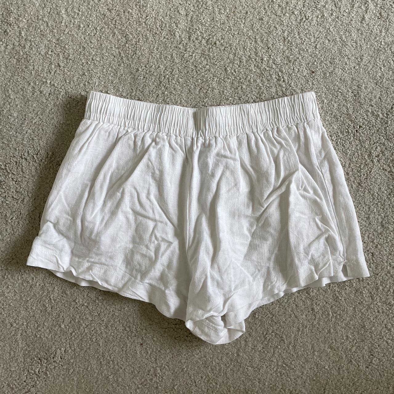 Princess Polly Women's White Shorts | Depop