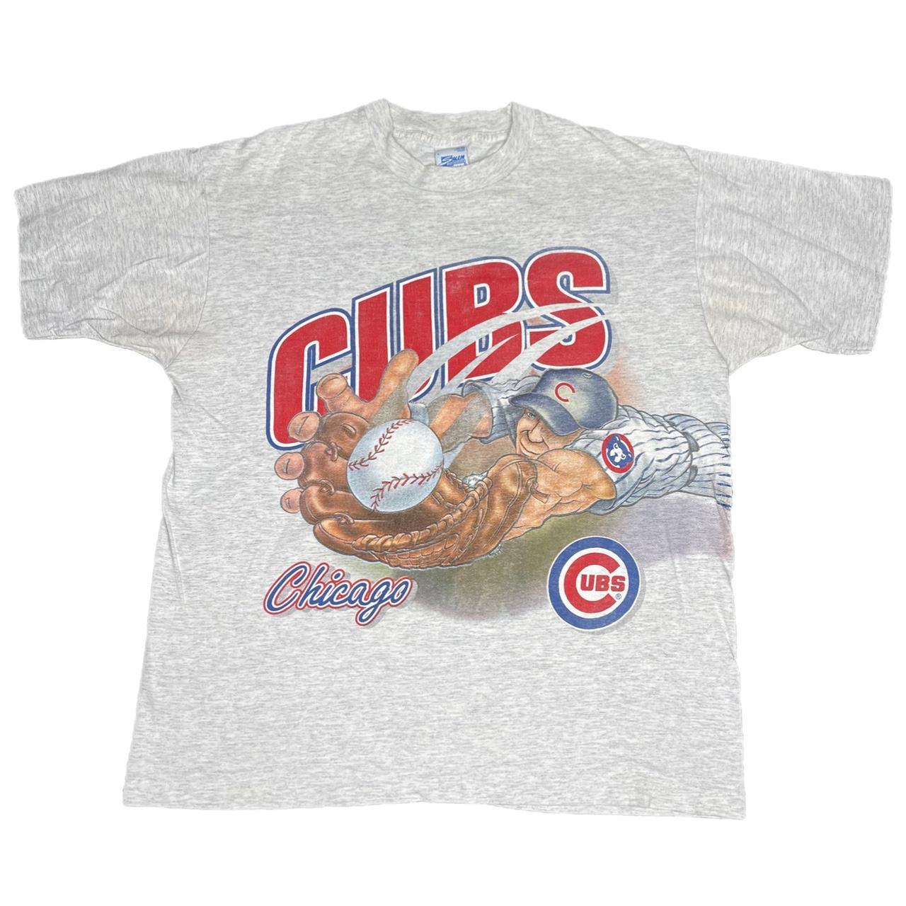 Vintage 90s Chicago Cubs t-shirt Salem brand MLB - Depop
