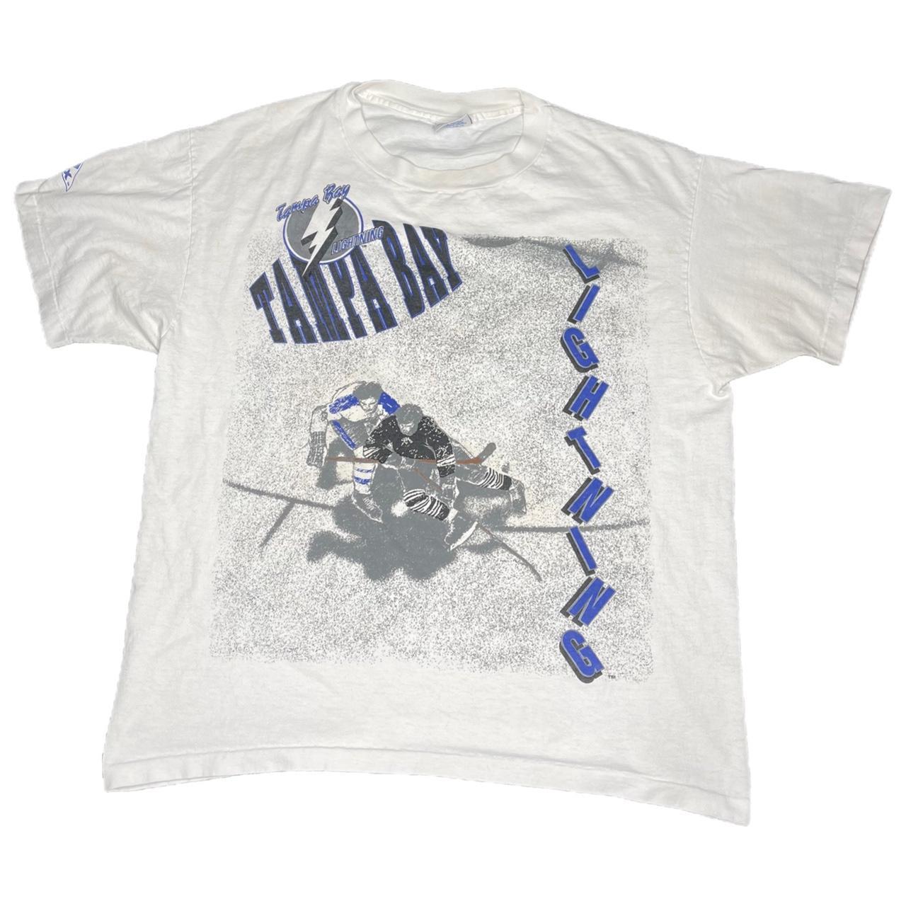 90s Tampa Bay Lightning Shirtvintage Lightning Shirt90s 