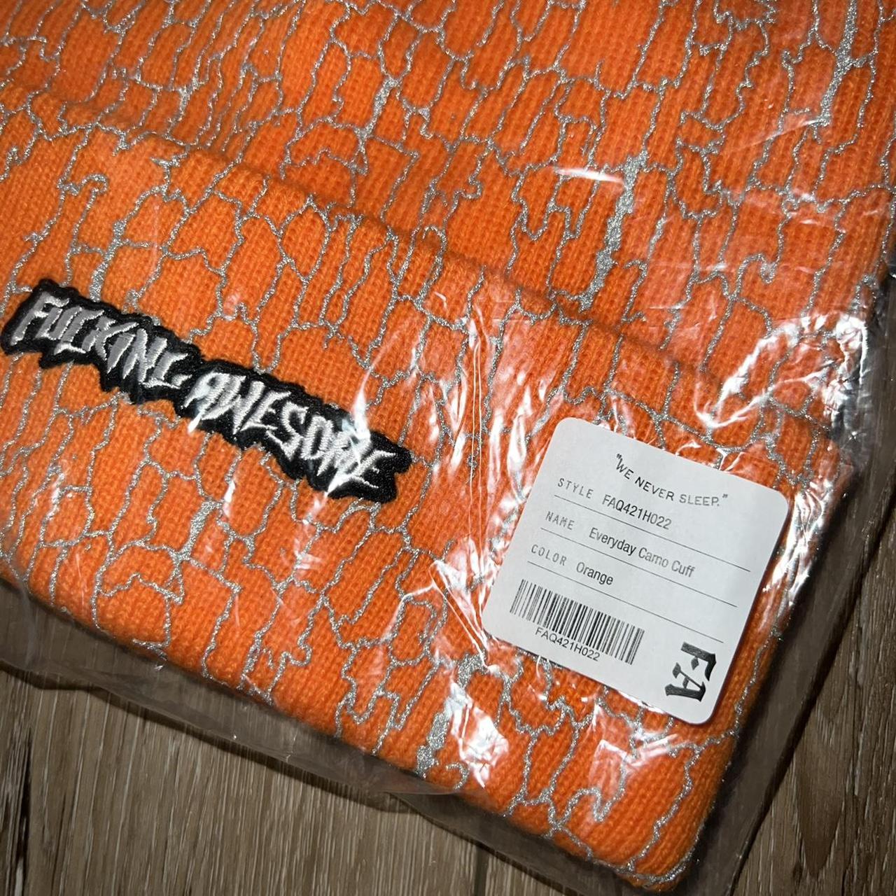 Fucking Awesome 3M Reflective Beanie BRAND NEW! - Depop