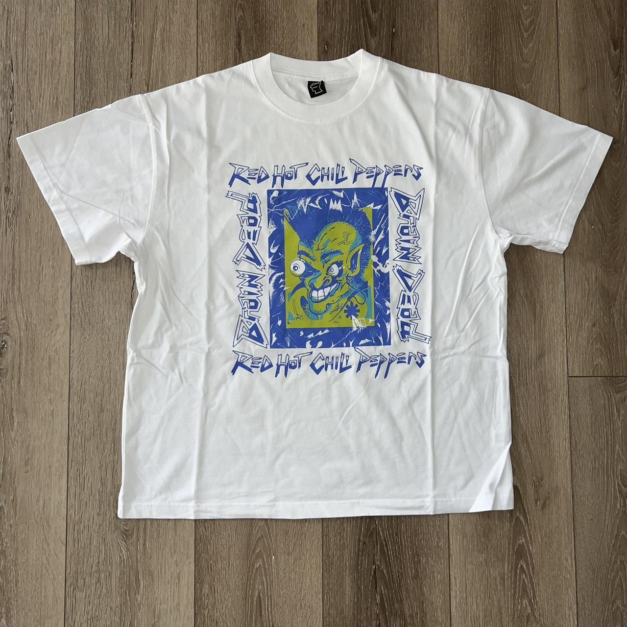 Brain Dead Red Hot Chili Peppers TShirt Size... Depop