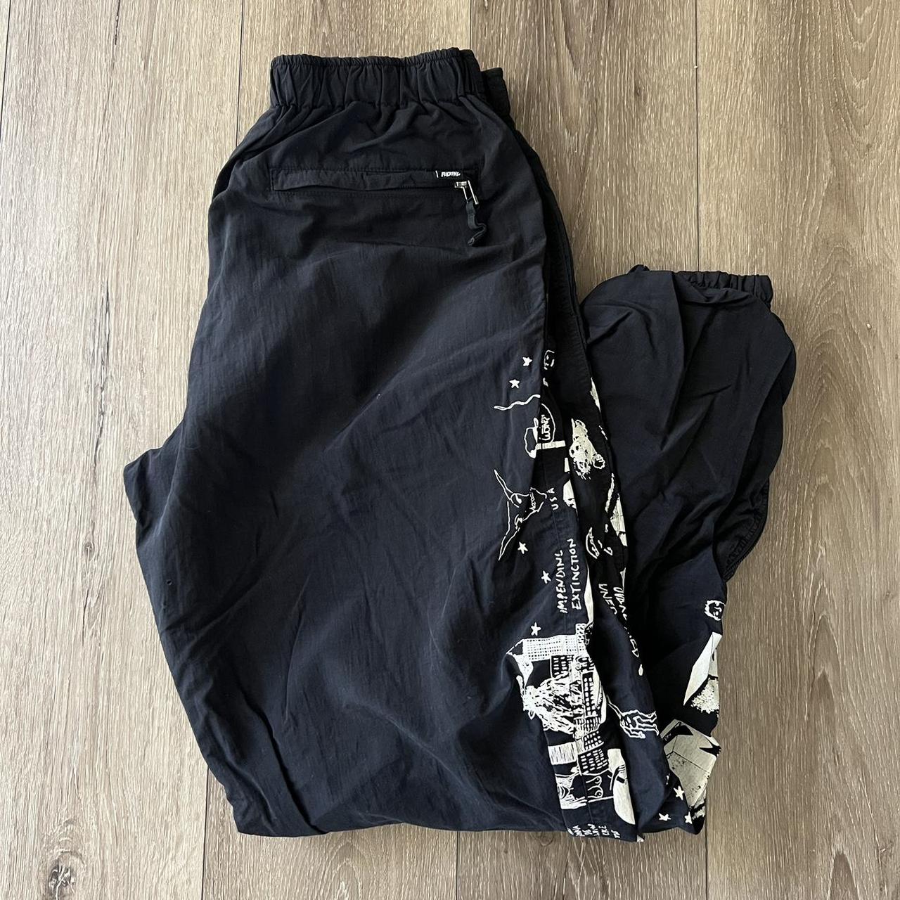 Fucking Awesome Baggy Track Pants Size: M GOOD... - Depop