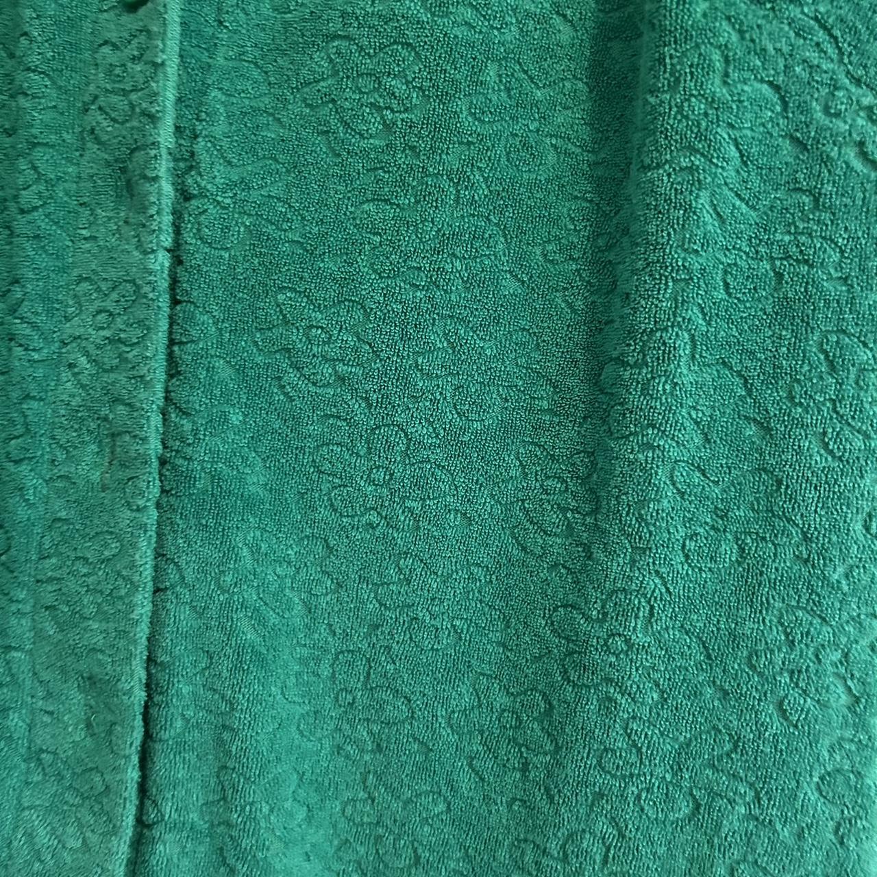 NEON HART terry towel green jumpsuit, worn only a... Depop