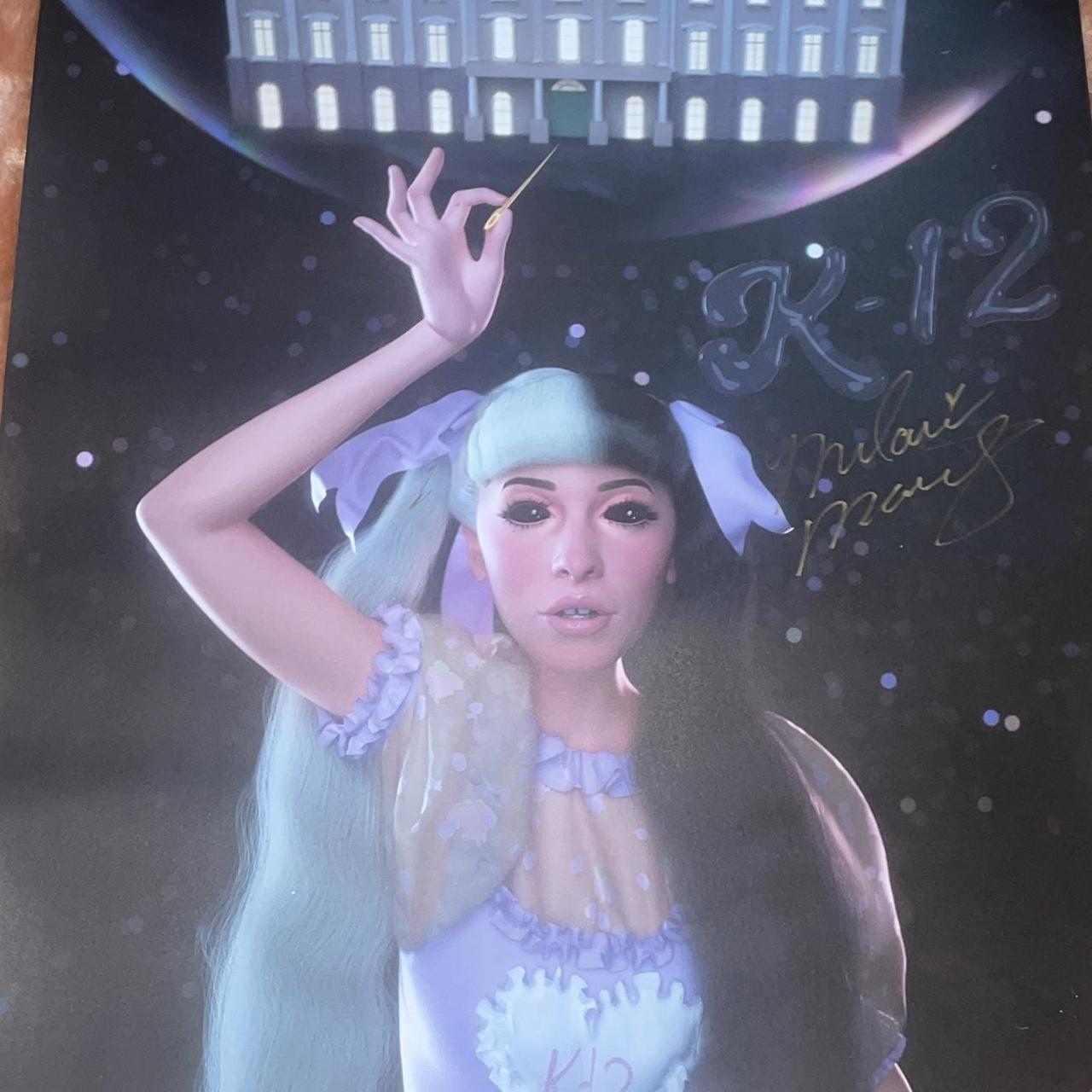 Melanie martinez signed outlet poster