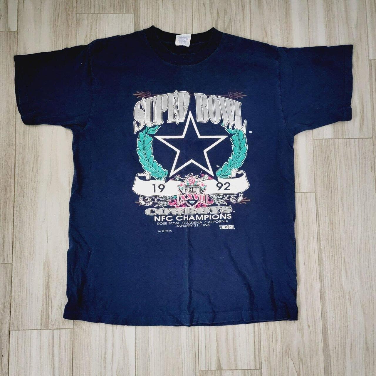 1993 Super Bowl xxvii sweatshirt Dallas cowboys - Depop