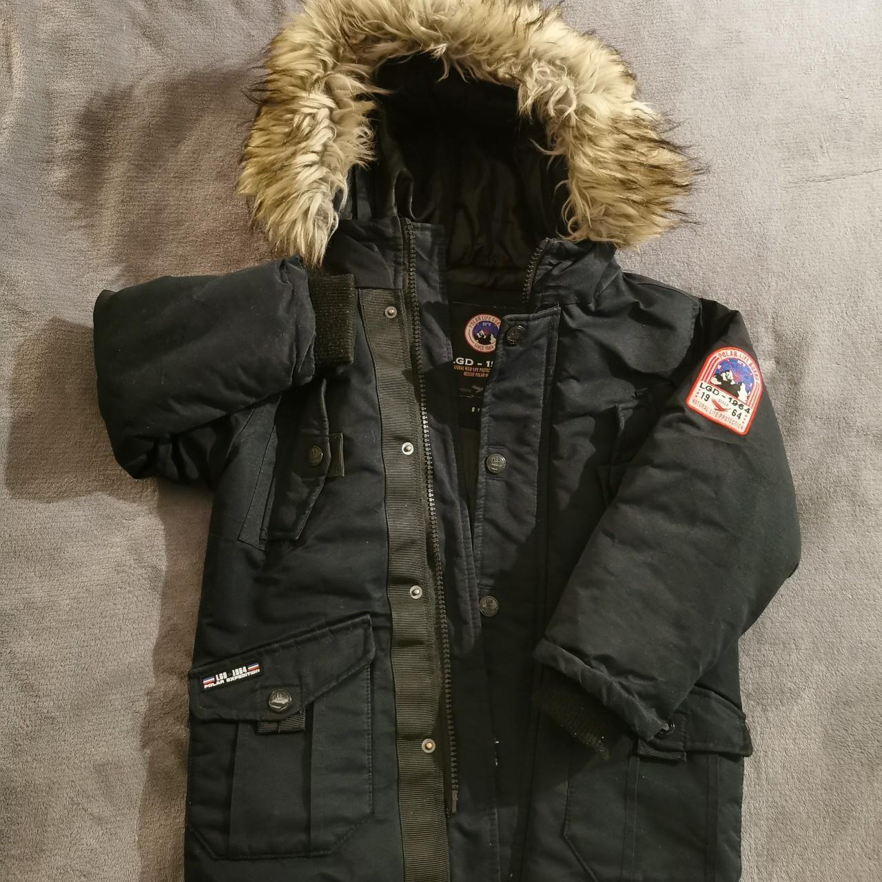 Winter jacket 8Y. Brand - Polar lifeguard. Hood | Depop