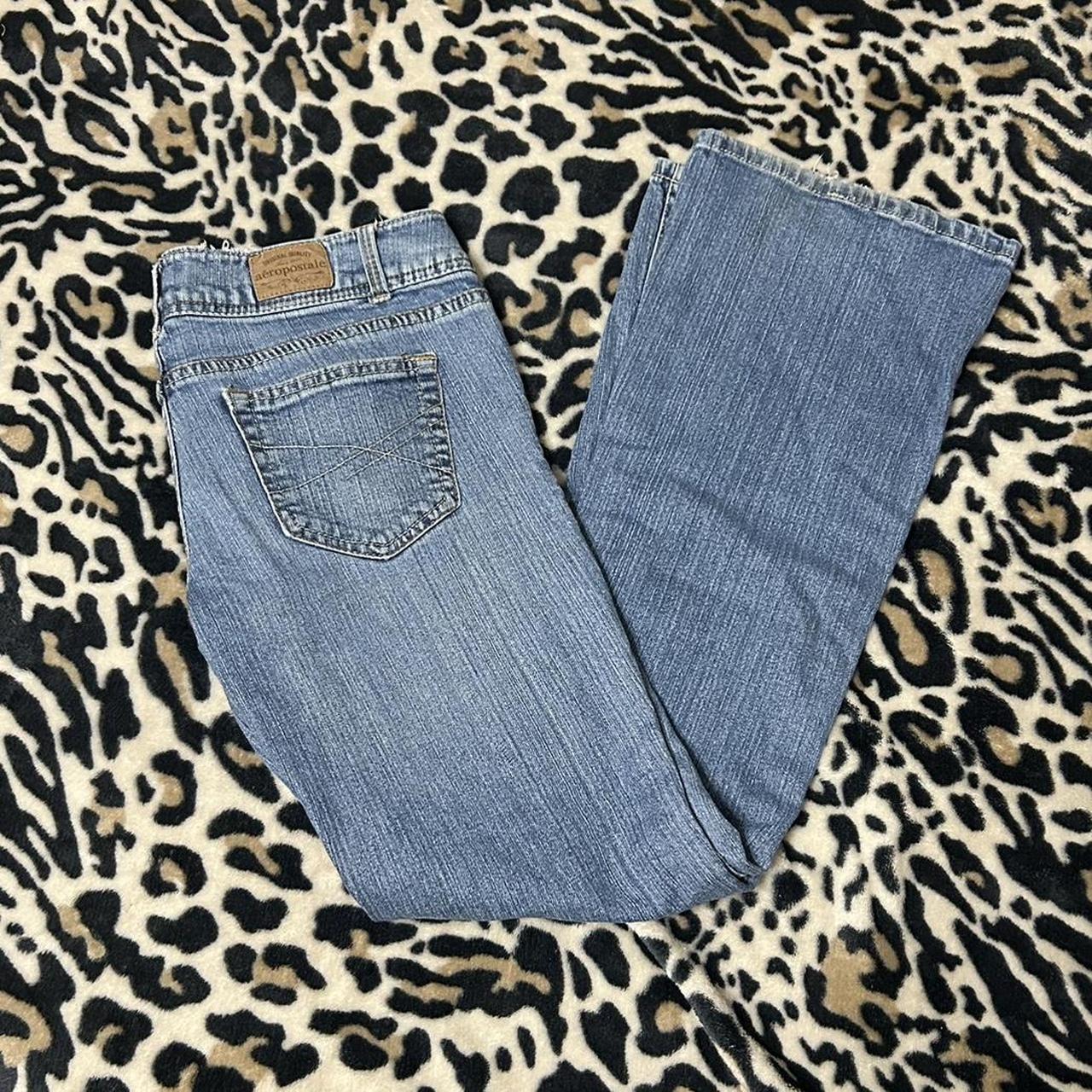 Vintage Aeropostale Low Rise Flare Jeans I Love Depop 2836