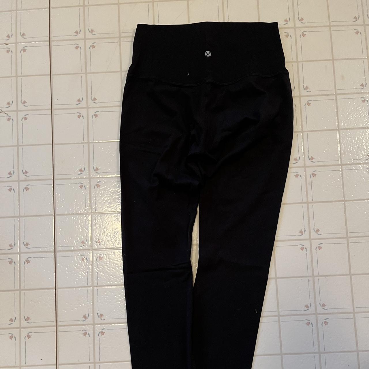 Black Lululemon align leggings 28inch size 2, Women's Fashion