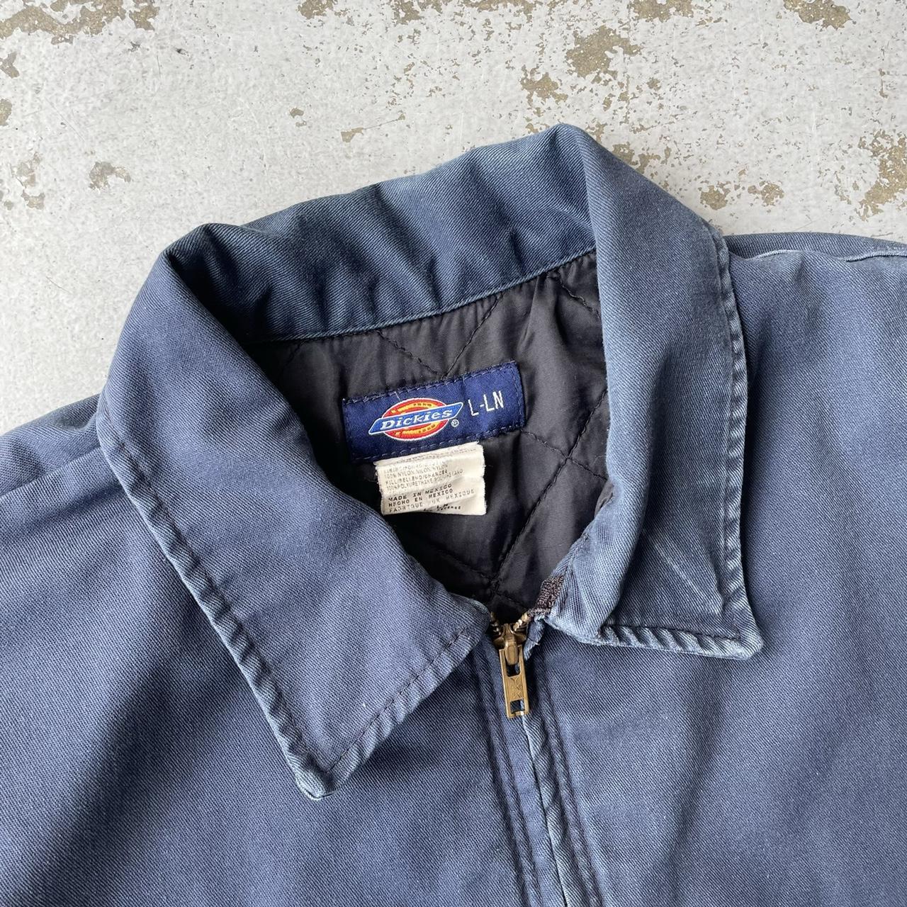 Dickies Men's Navy and Blue Jacket | Depop