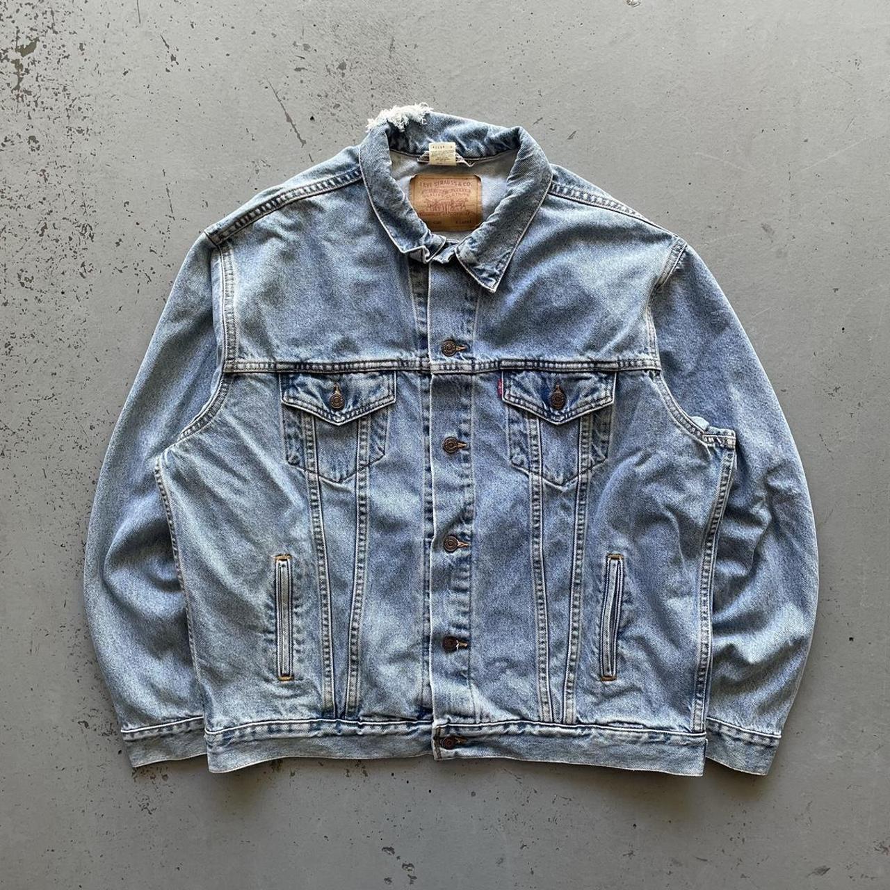 Levi's Men's Blue Jacket | Depop