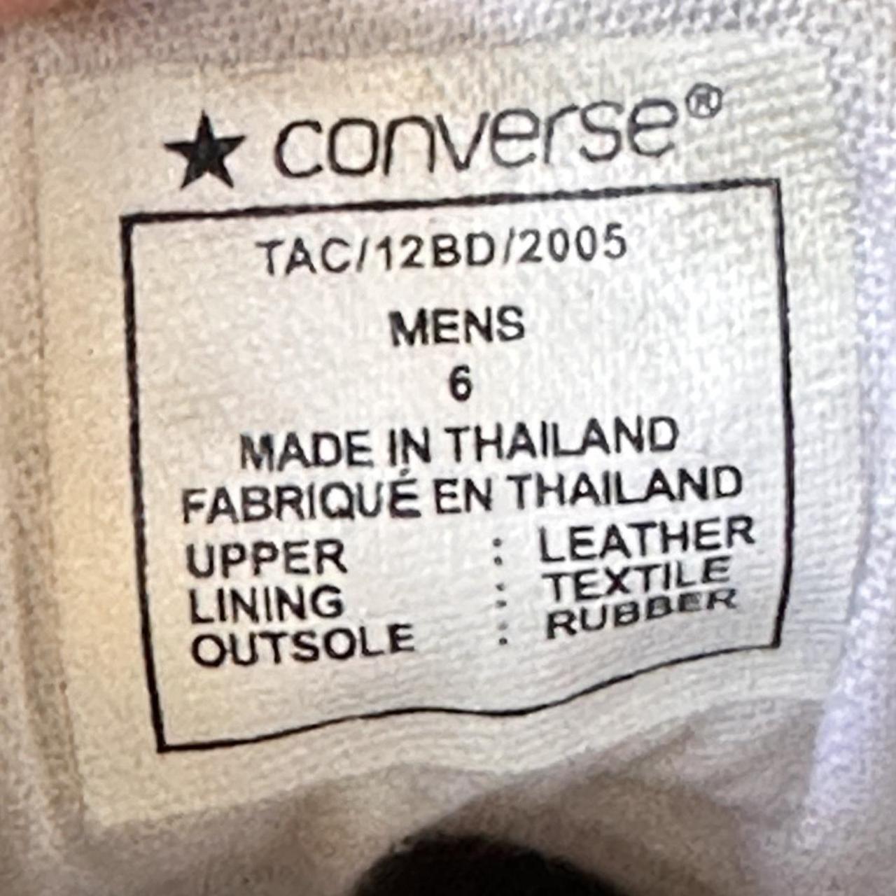 Converse made in deals thailand