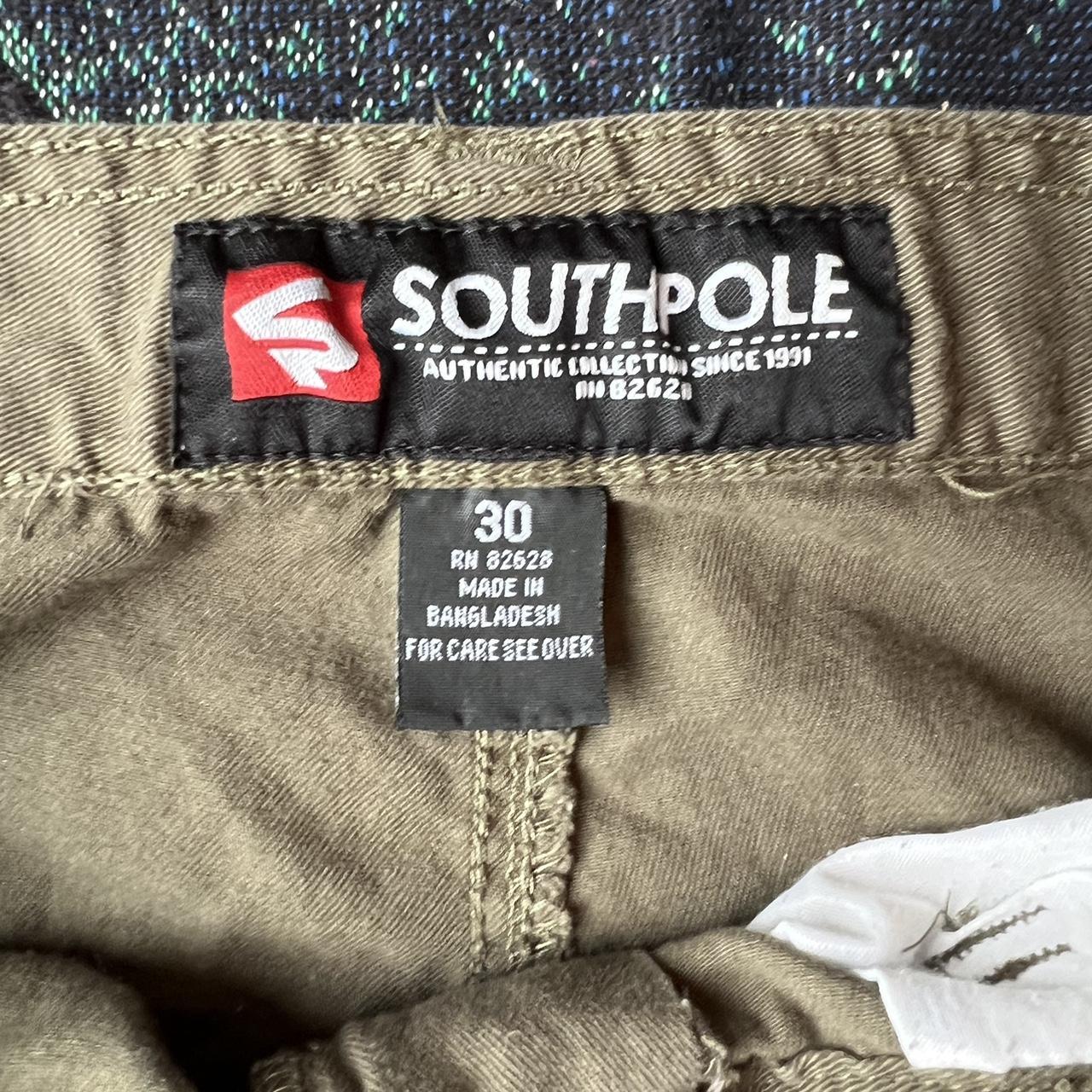 Southpole Cargo Pants Color: Green Size: 30 Waist:... - Depop