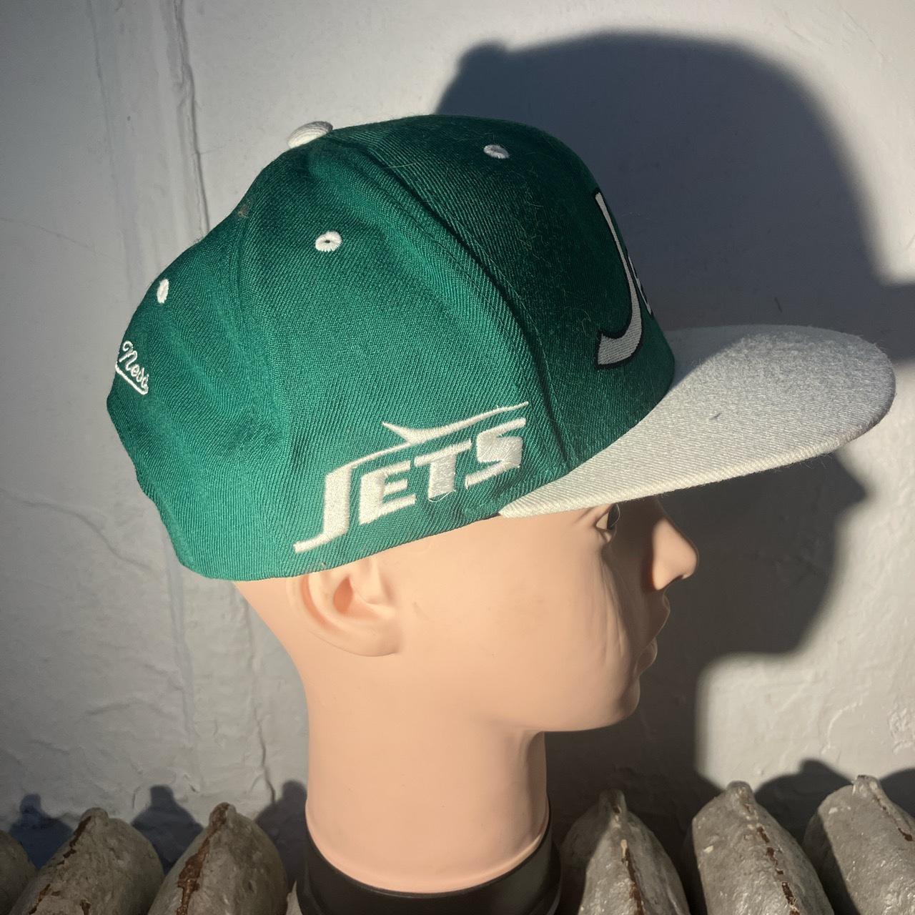 Vintage Mitchell & Ness NY Jets winter hat. Slight - Depop