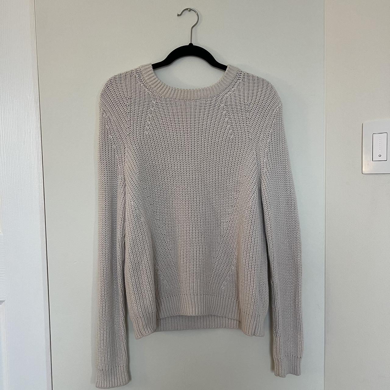 h&m chunky knit sweater perfect for fall - Depop