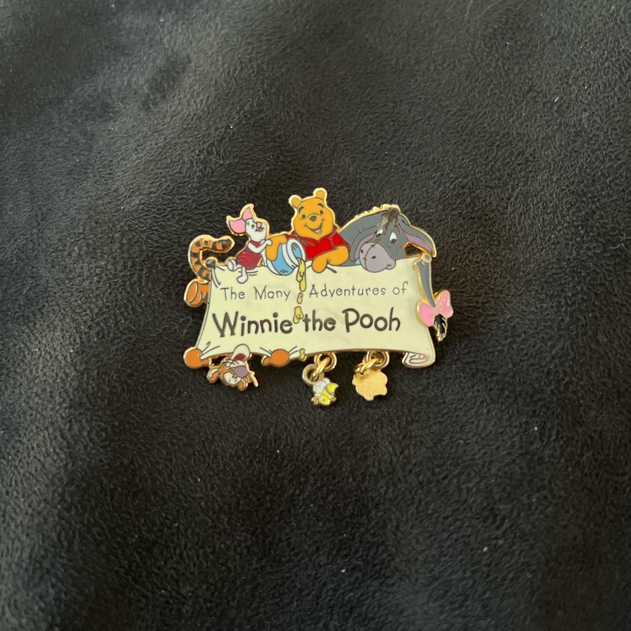 disney winnie the pooh enamel pin from disney world - Depop