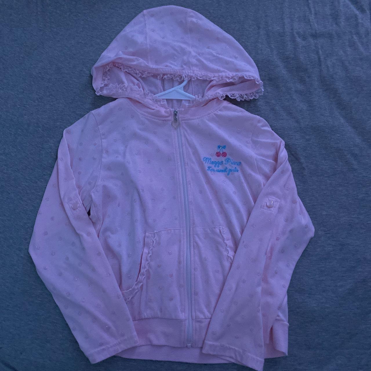 Glittery dot Mezzo Piano baby pink jacket 🫧has... Depop