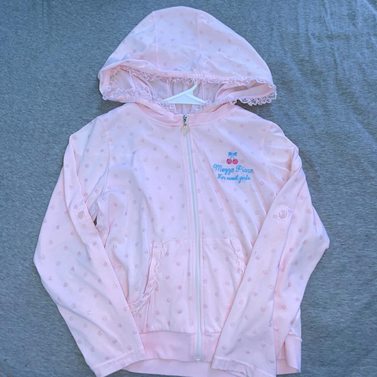 Glittery dot Mezzo Piano baby pink jacket 🫧has... Depop