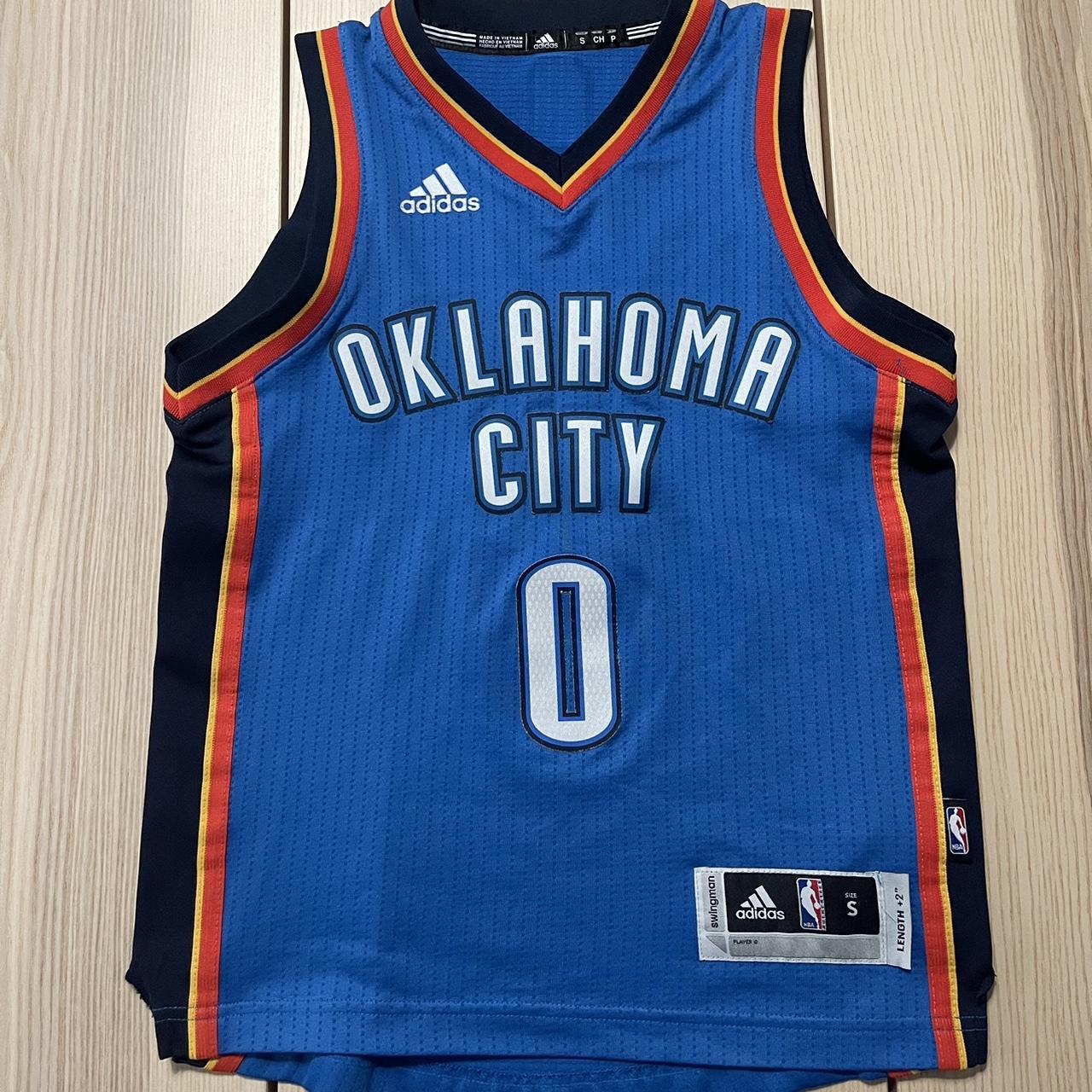 adidas, Shirts, Okc Thunder Russell Westbrook Jersey