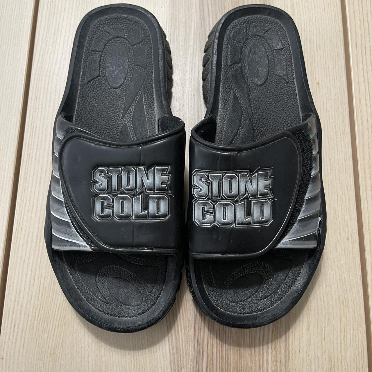 Vintage stone flip on sale flops