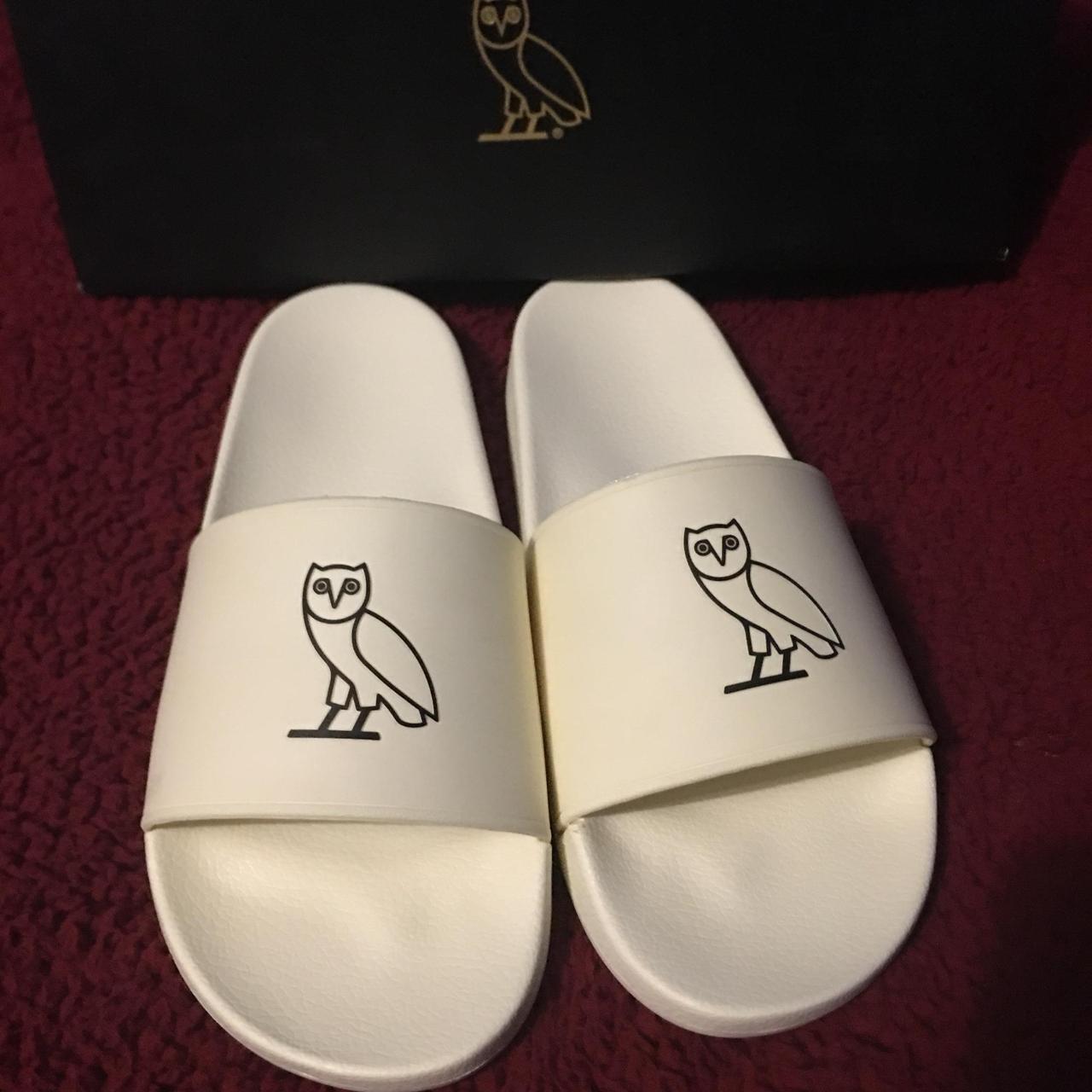 white ovo slides
