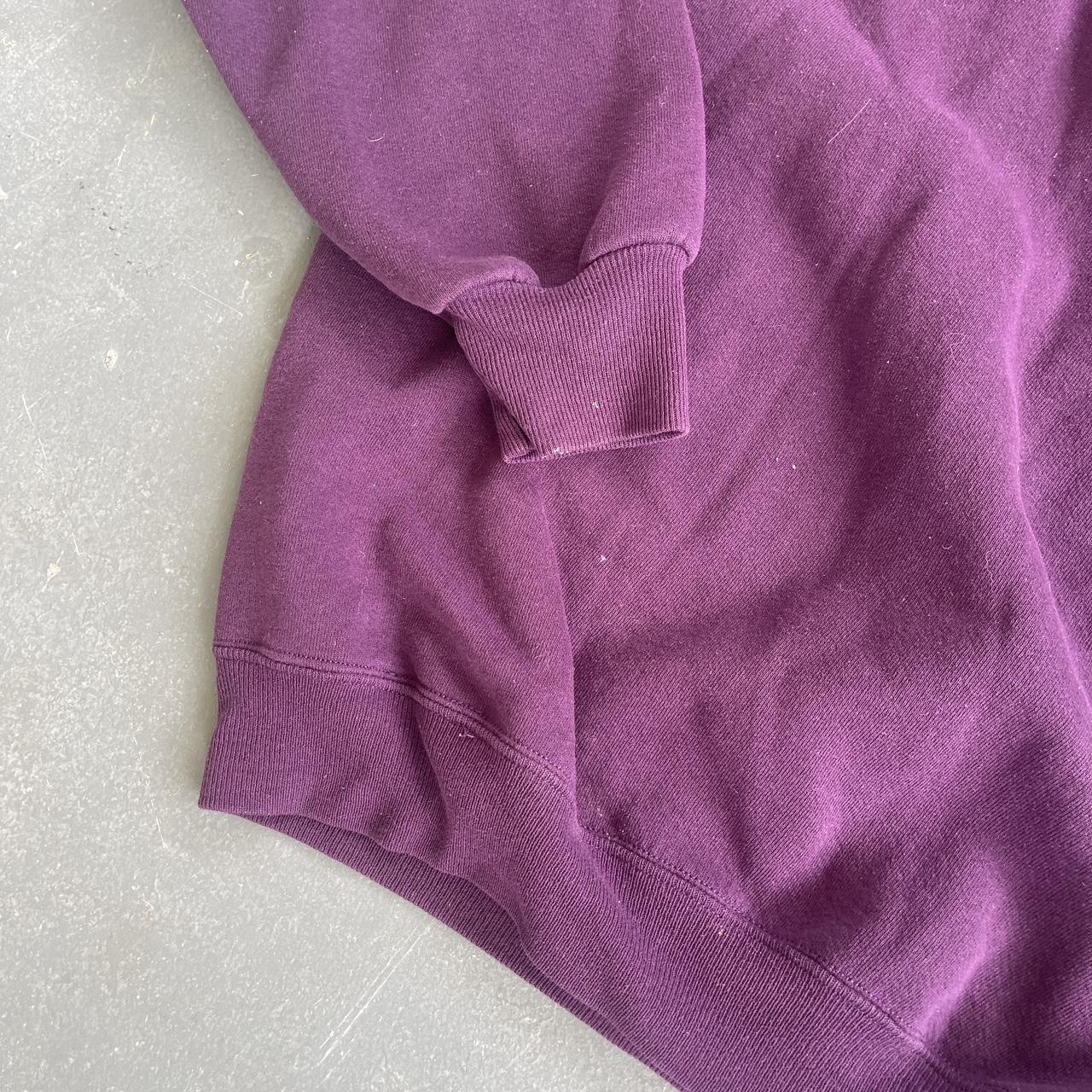 Jerzees Men's Purple Sweatshirt | Depop