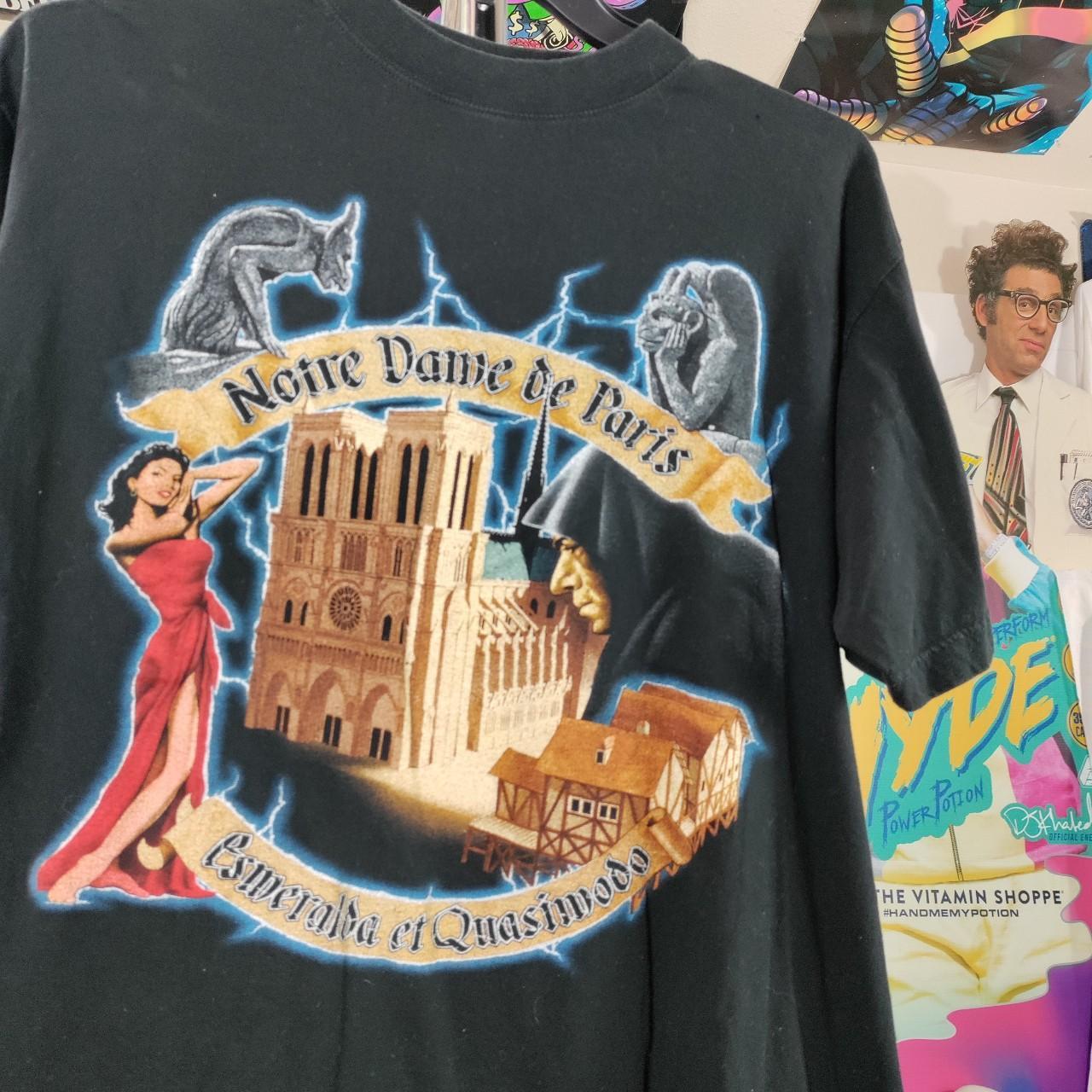 Vintage notre dame de Paris shirt hot