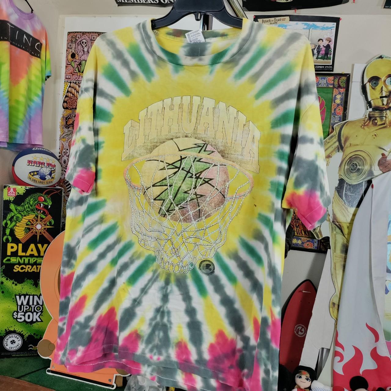 Lithuania grateful dead Shirt XXL Small pinholes... - Depop