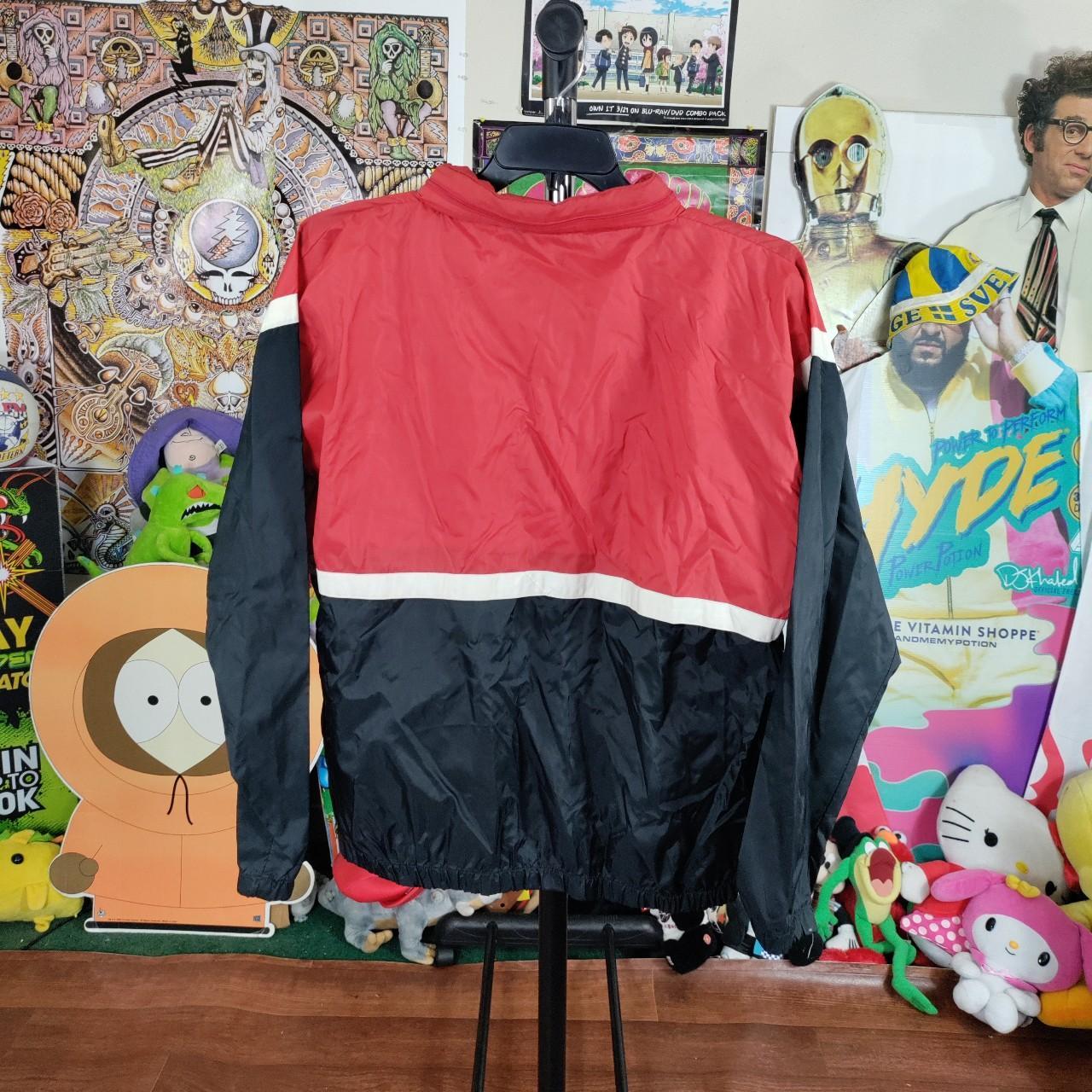 ジャケット・アウター drip28 Retro 80s Track Jacket Grey Multi Colour Block Men's