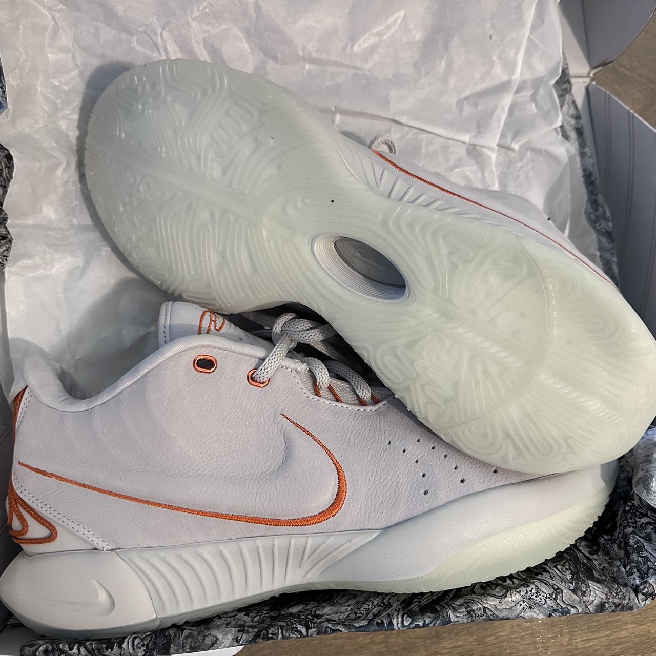 Nike Lebron 21 Akoya Light Bone Orange brand new... - Depop