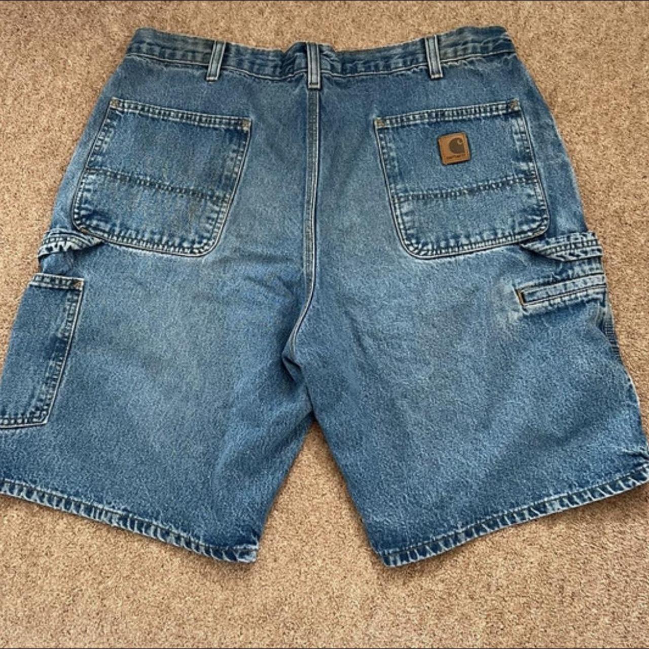 Really nice Carhartt men’s jorts. Size 38 waist so... - Depop