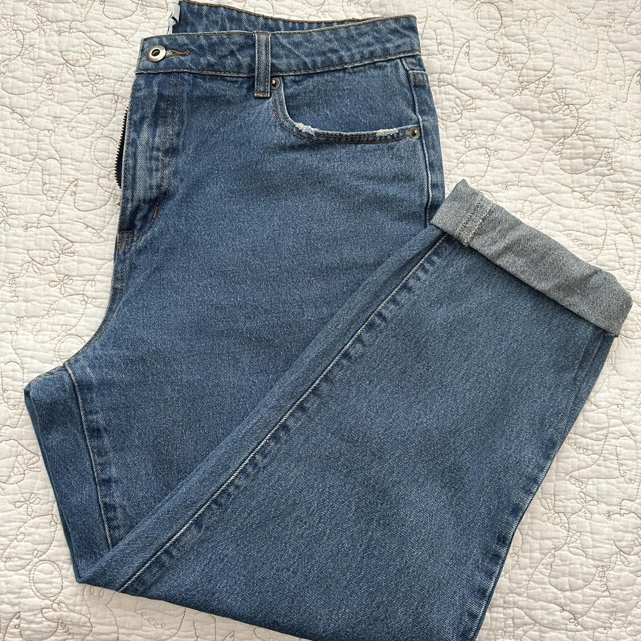 Mid rise denim mom jeans from Princess Polly Size US... - Depop