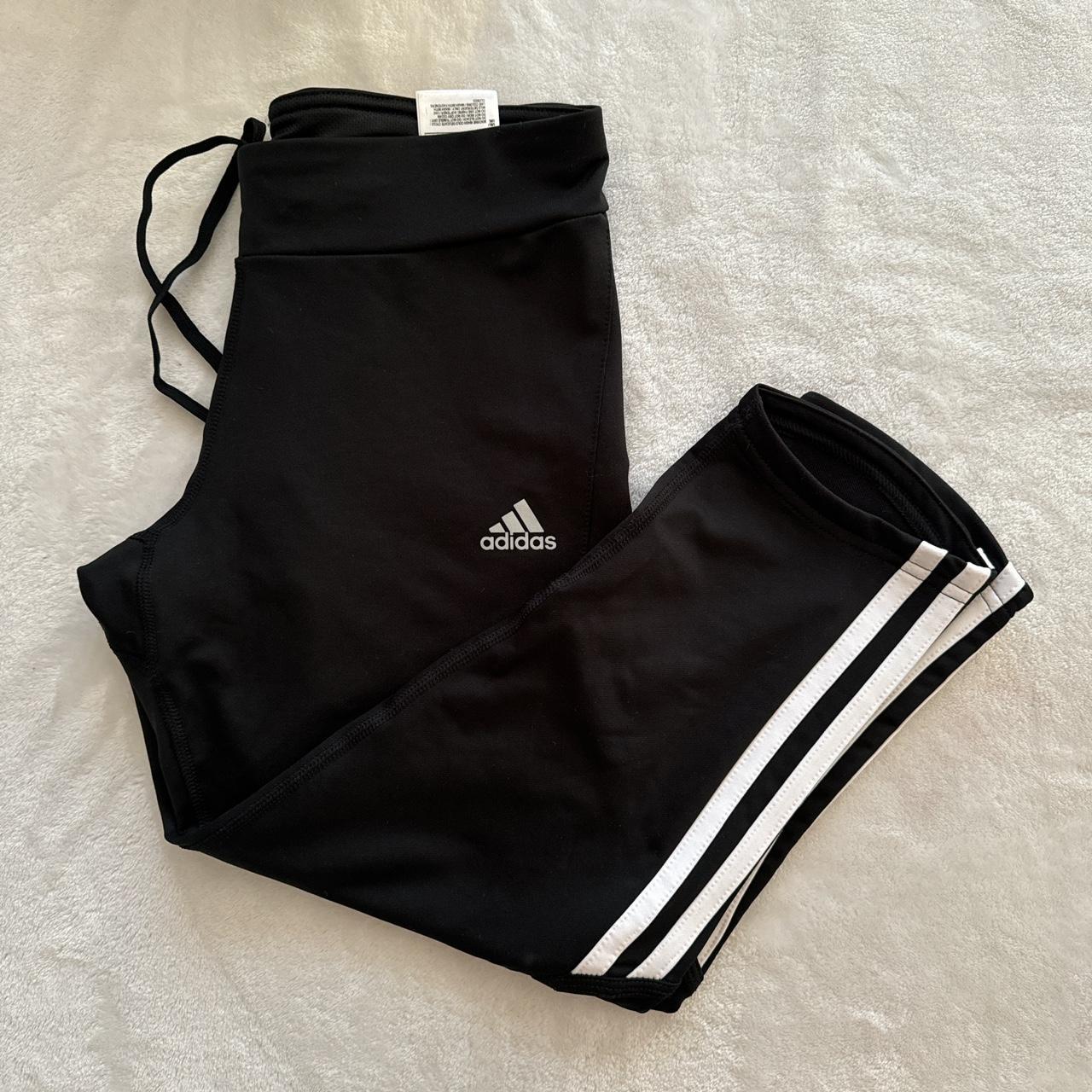 ADIDAS Capris Size S Worn good. Depop