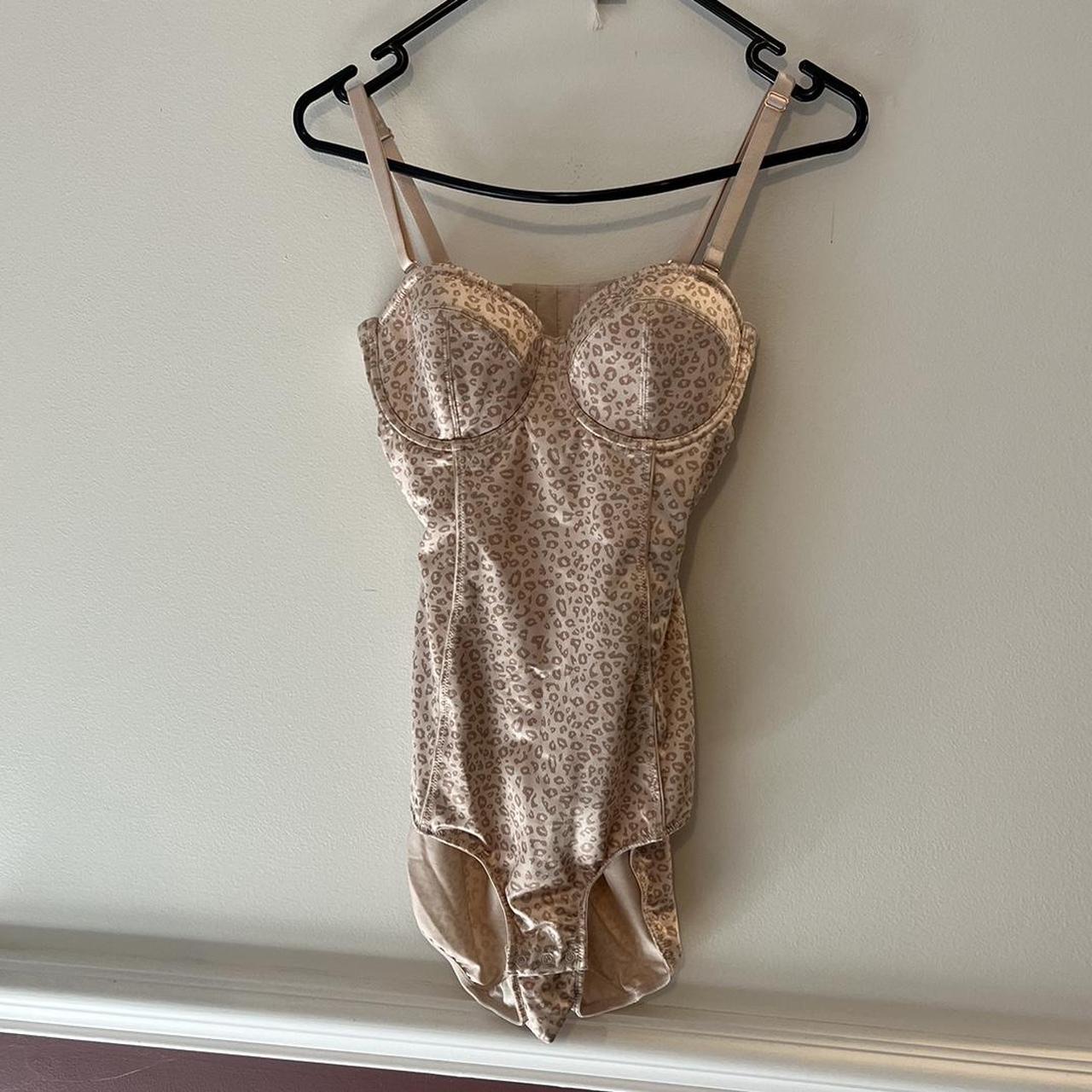 Leopard print body suit Size 12B - Depop