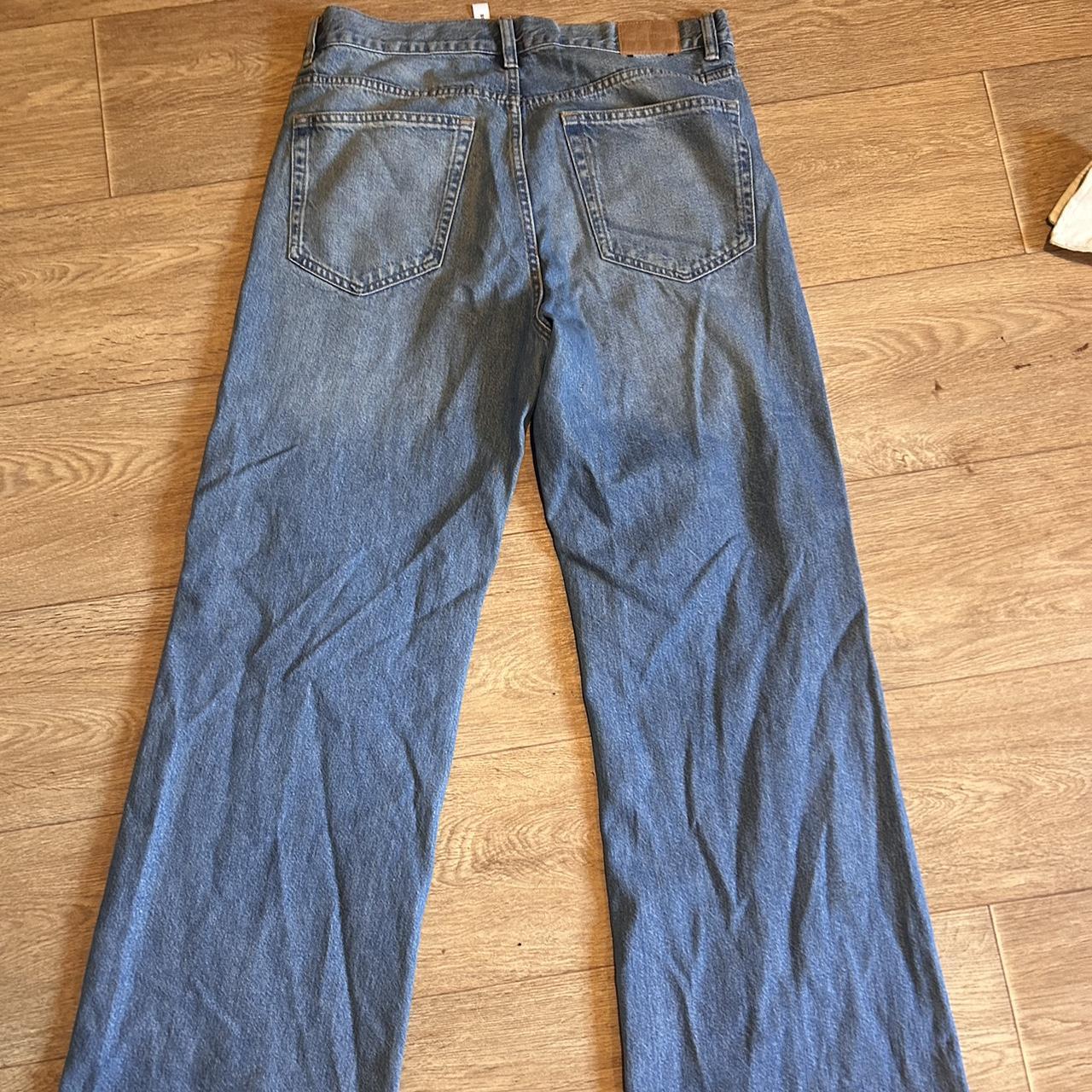 Jeans, baggy but fit really good. W32 L32 - Depop