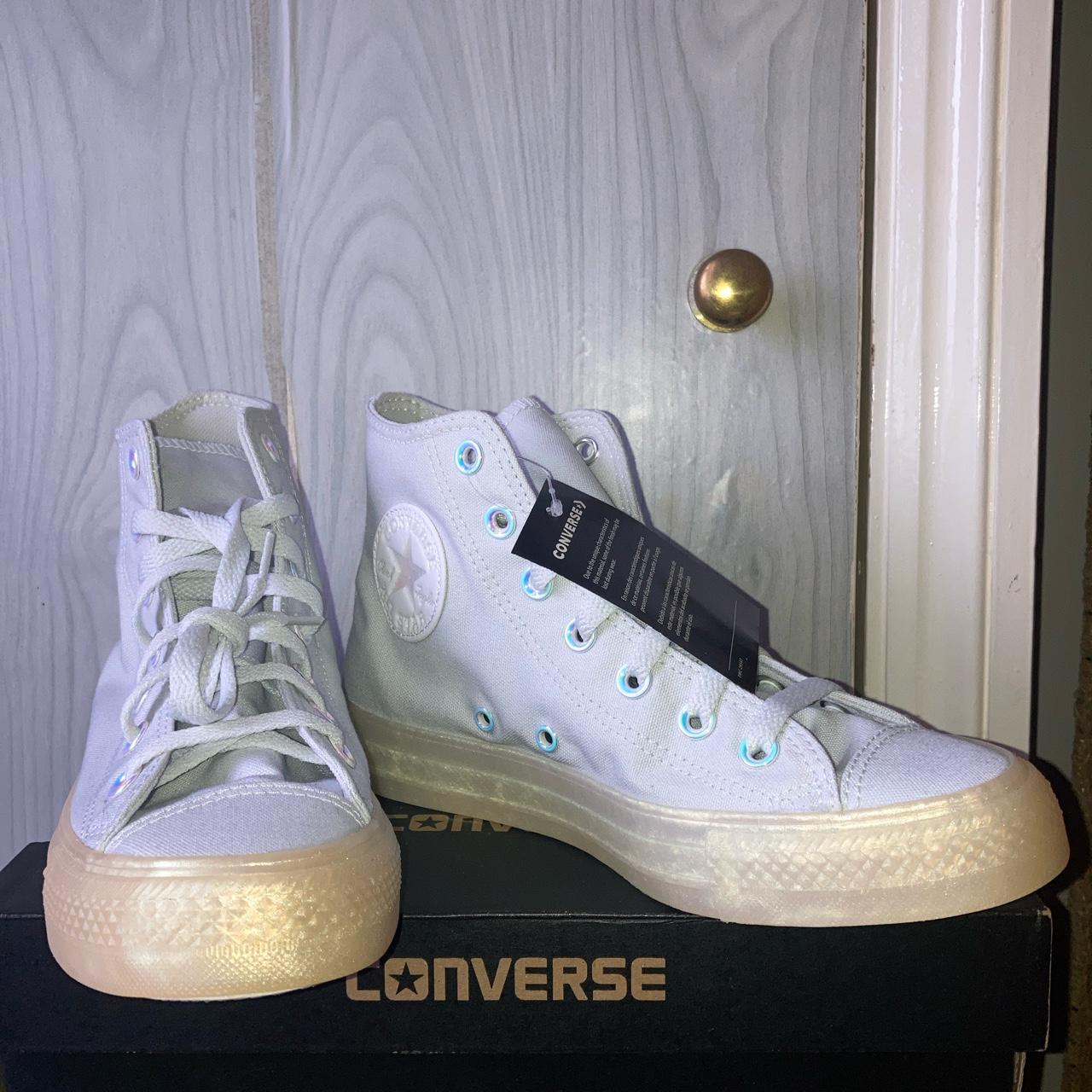 ladies grey converse