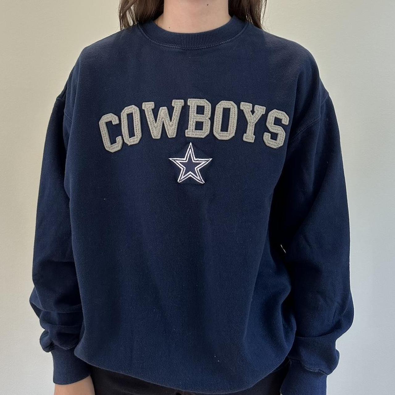 Vintage Men's Sweatshirt - Navy - L