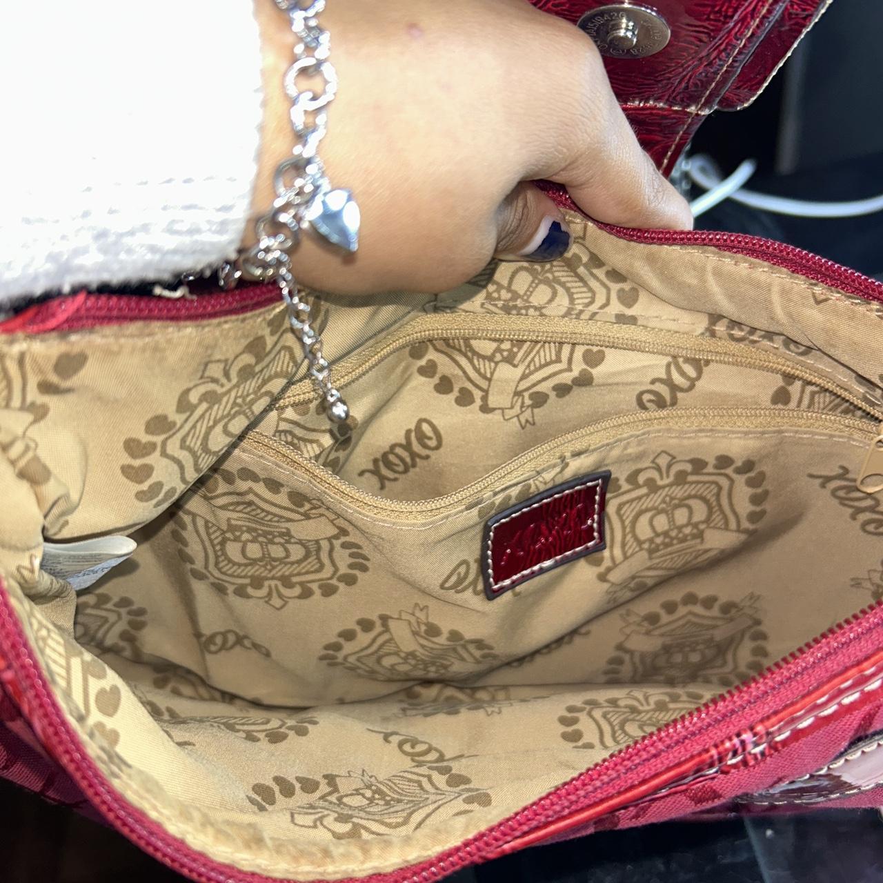 Red xoxo bag super spacious y2k mini bag Depop
