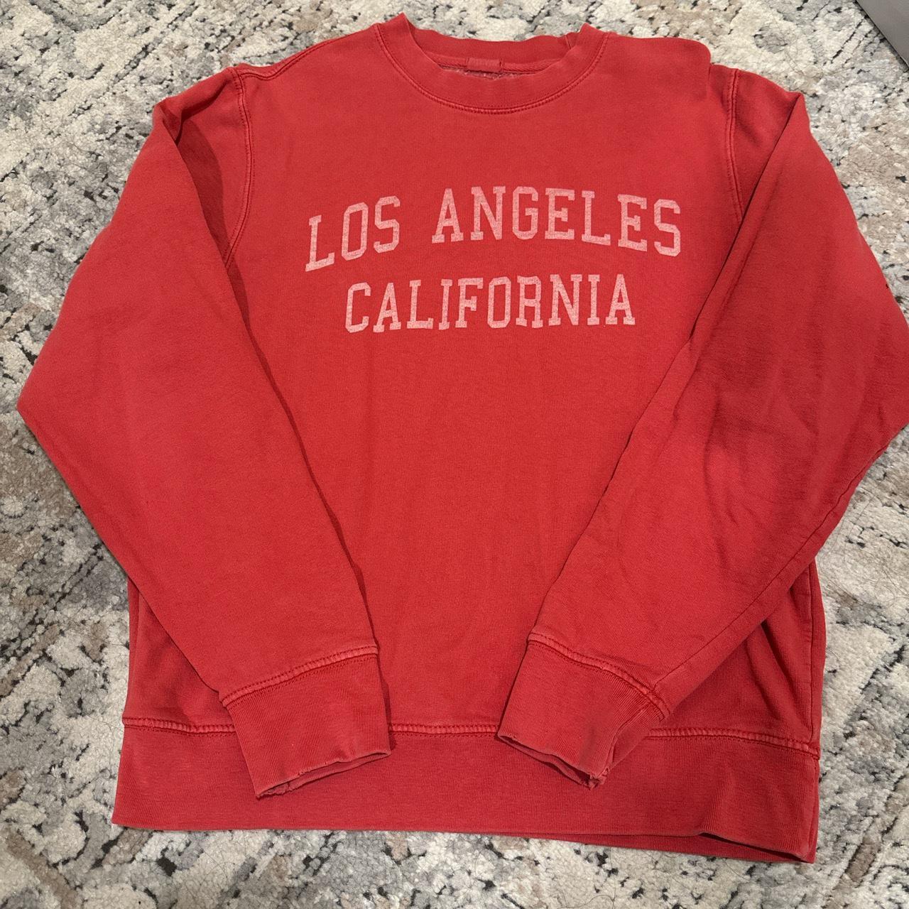 Los angeles sweatshirt brandy melville hot sale