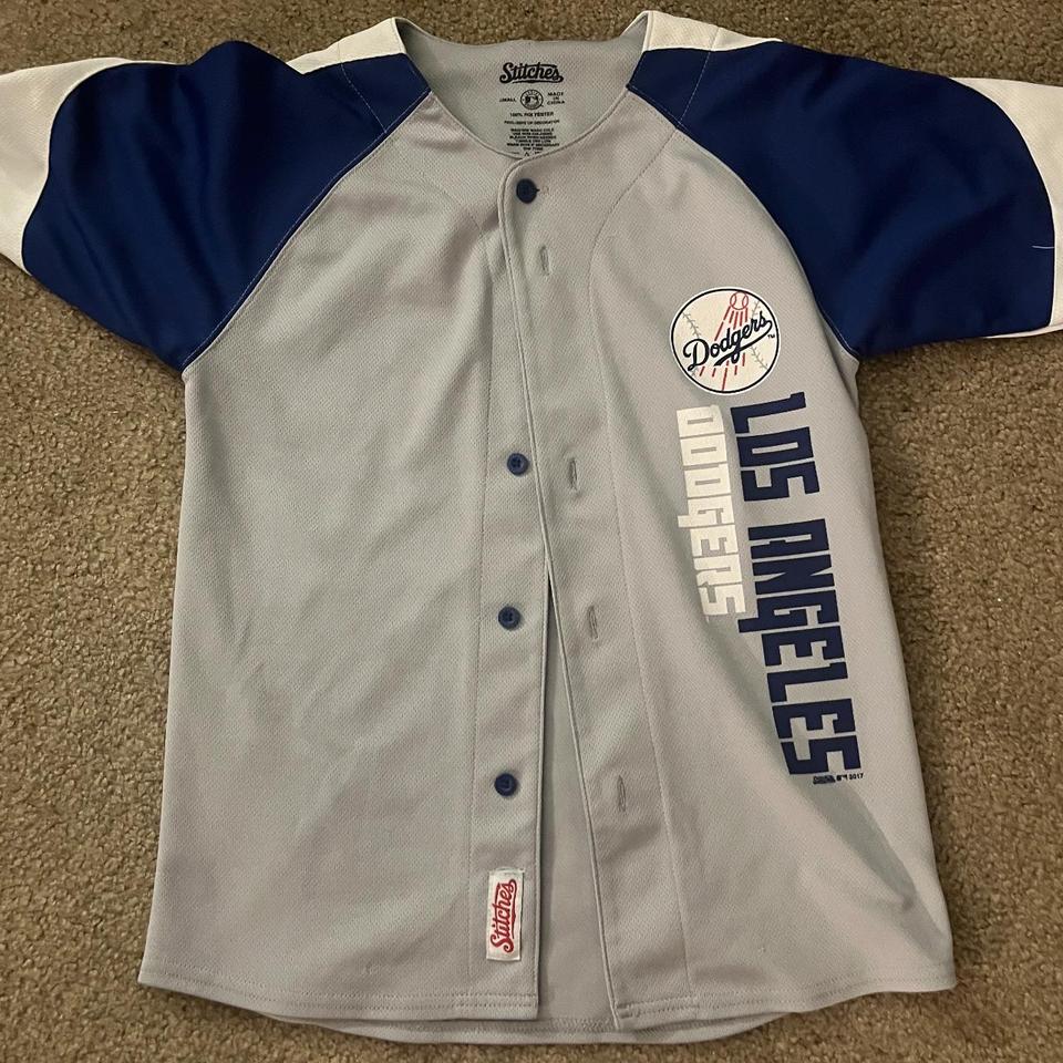 Los Angeles dodgers jersey Good condition. Ridell - Depop