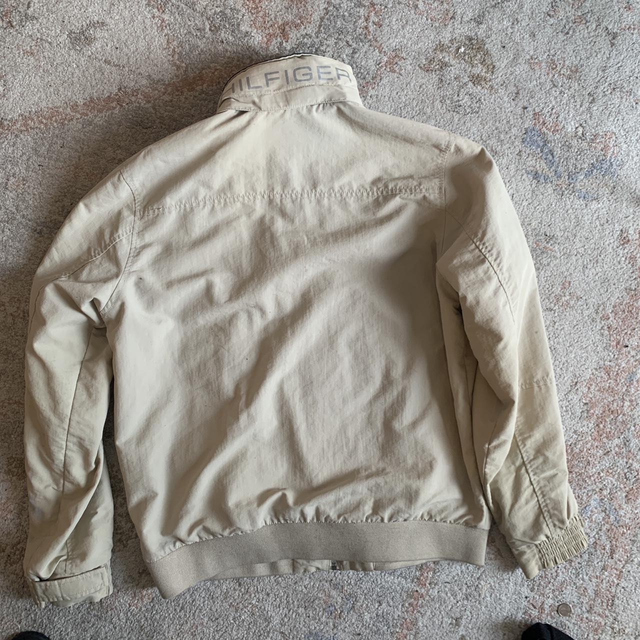 Beige Tommy Hilfiger Jacket / yacht jacket / wind... - Depop