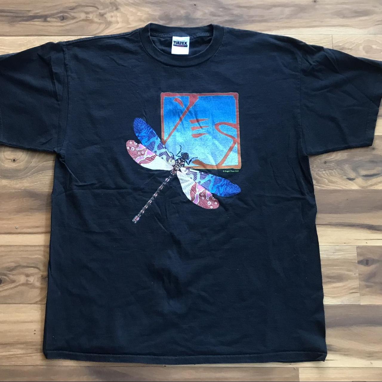 Vintage YES Concert tour Shirt Masterworks 2000 Band... Depop