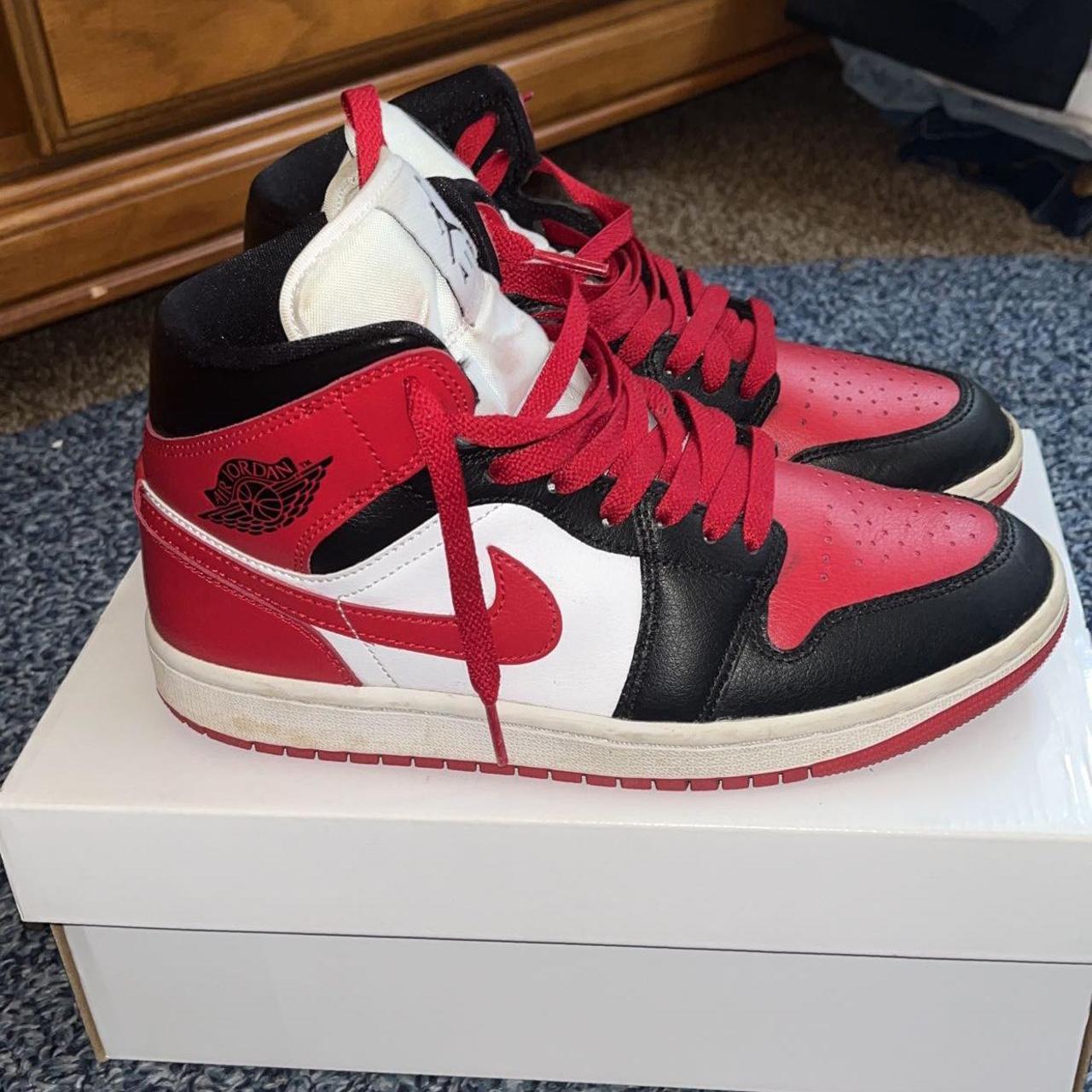 Cute red jordans deals